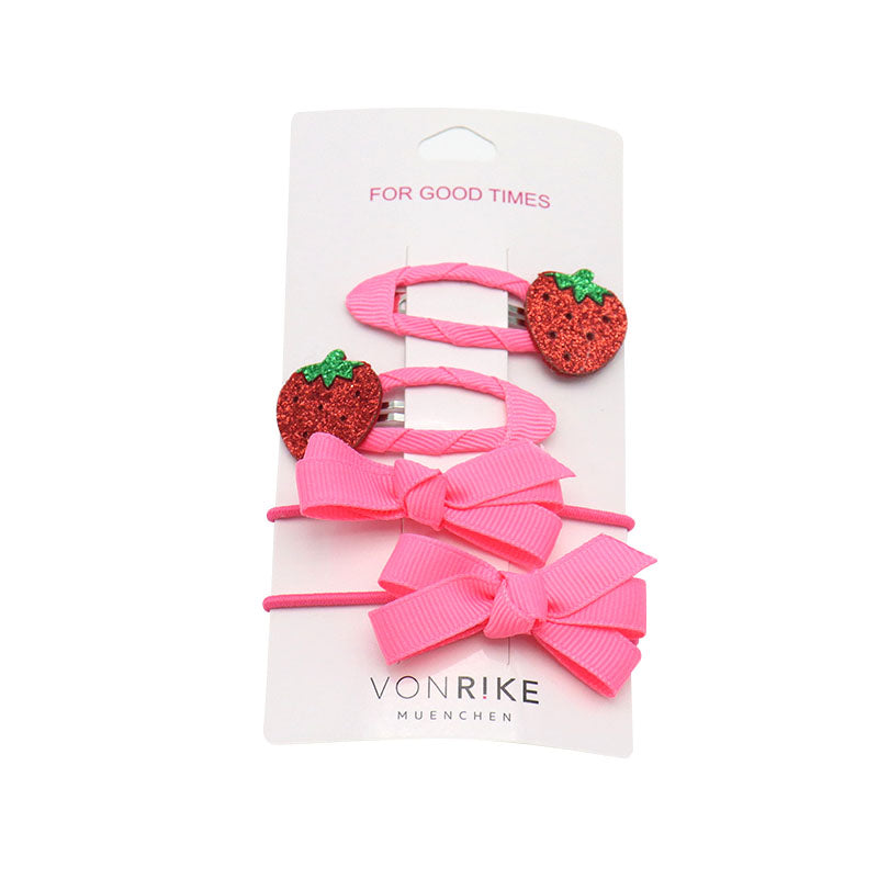 Kinderklammern NEON ERBEERE
