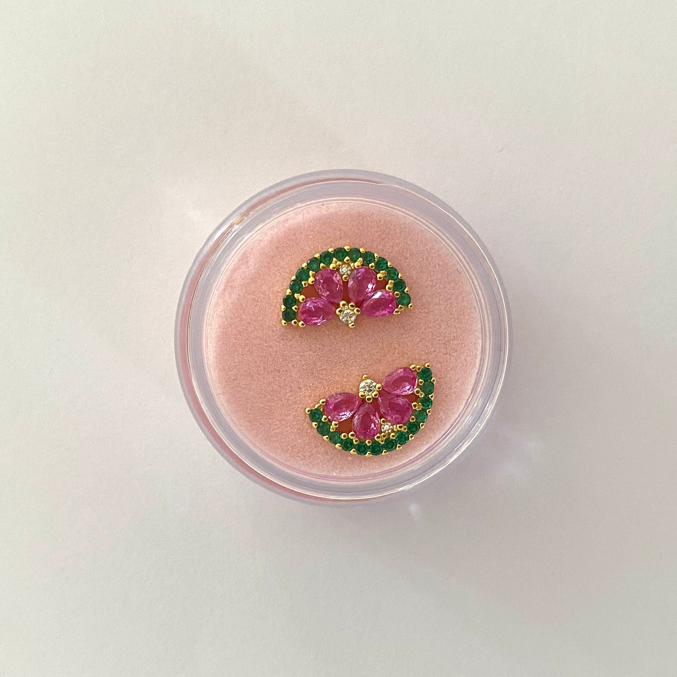 Ohrstecker WASSERMELONE