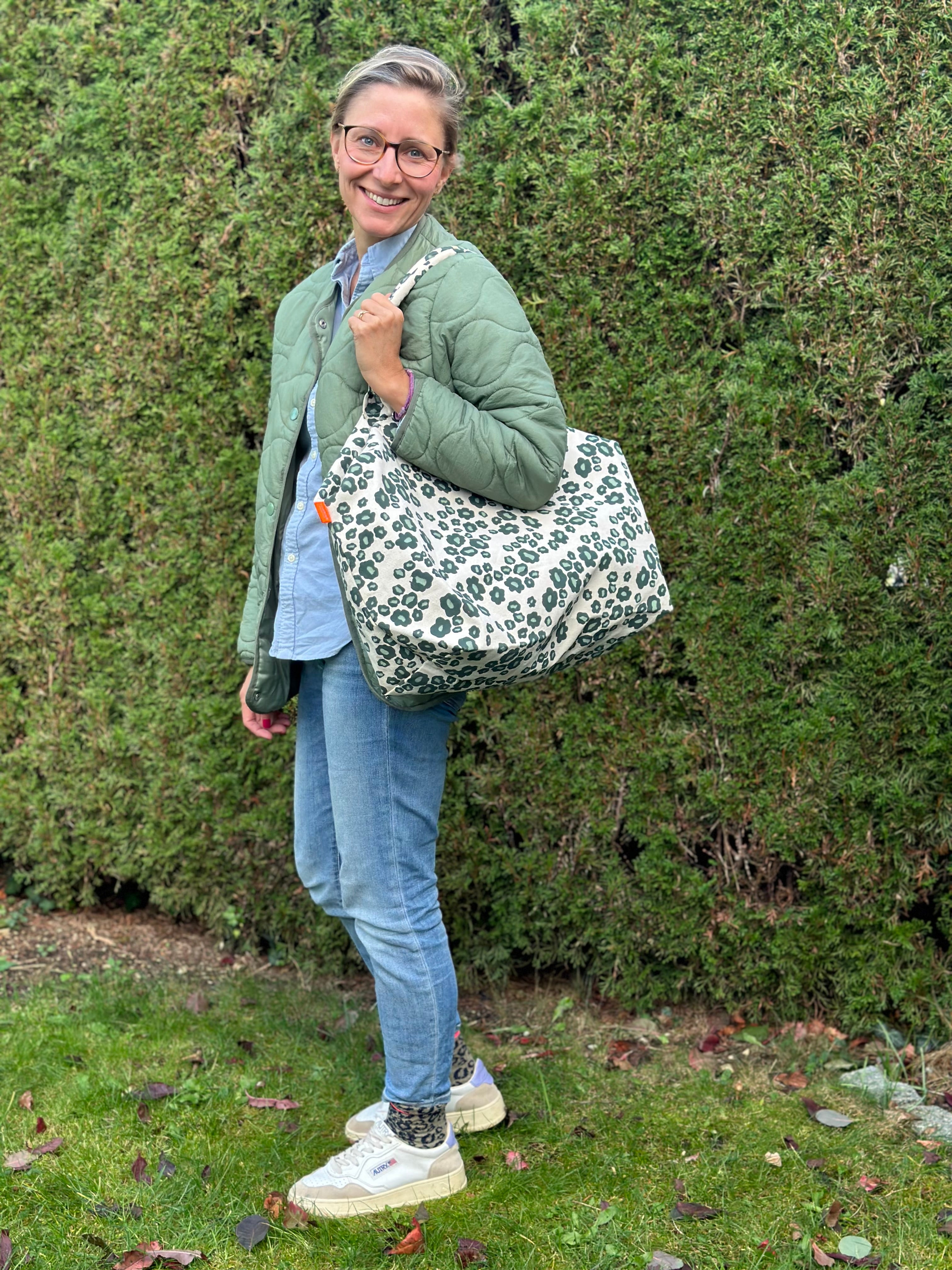 SHOPPING BAG LEO FLOWER