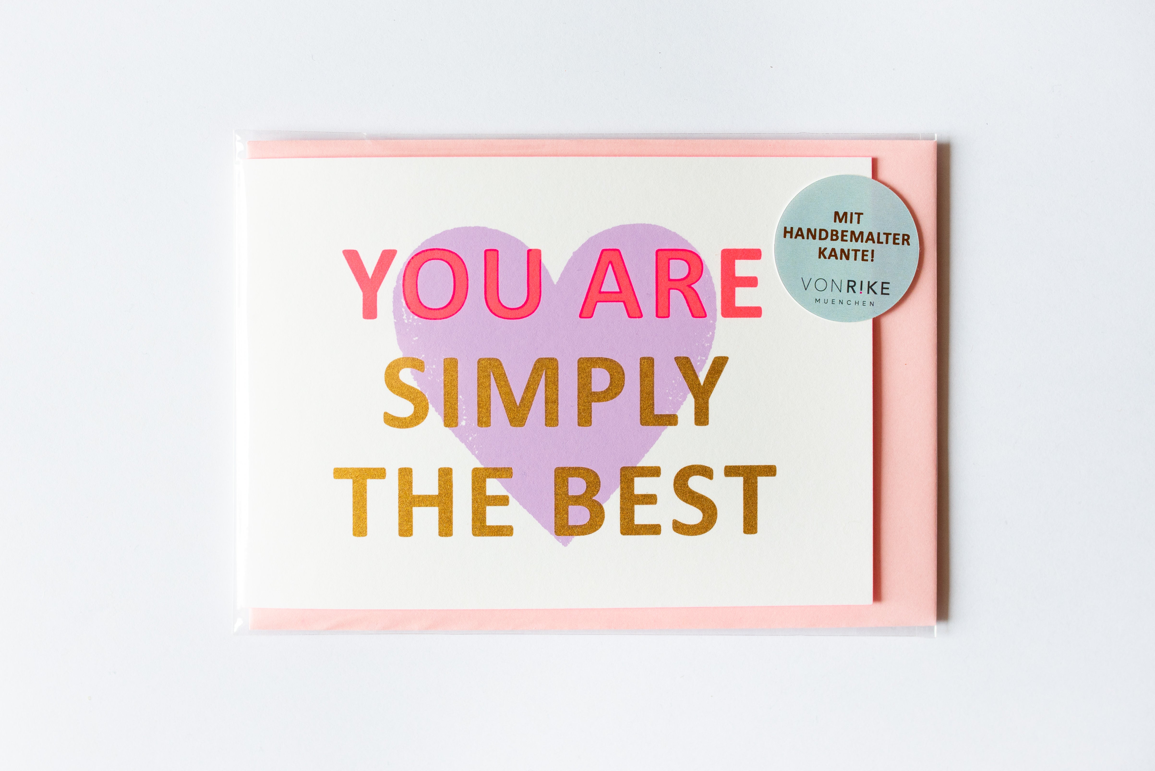 YOU ARE SIMPLY THE BEST