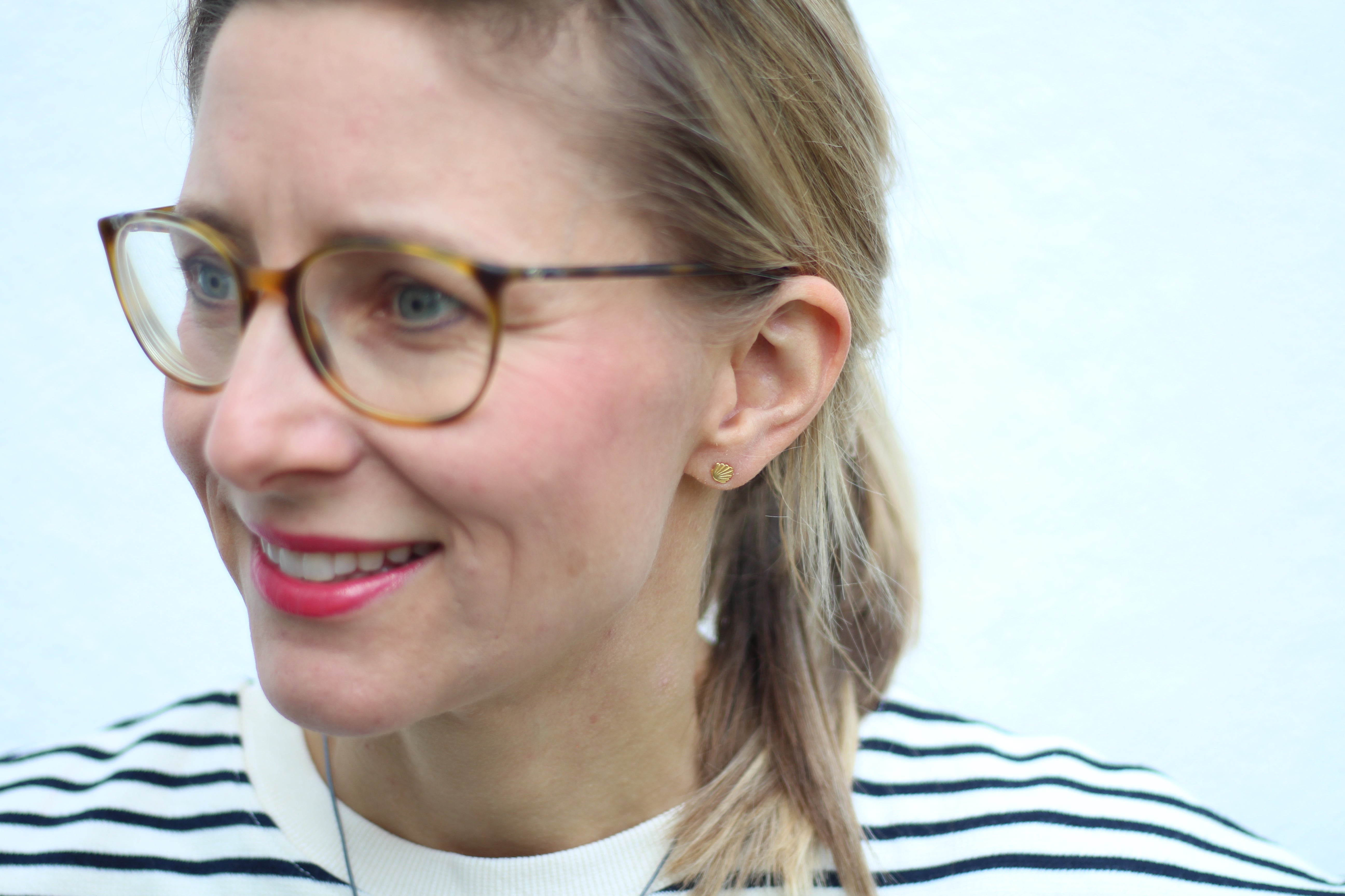 OHRSTECKER MUSCHEL klein