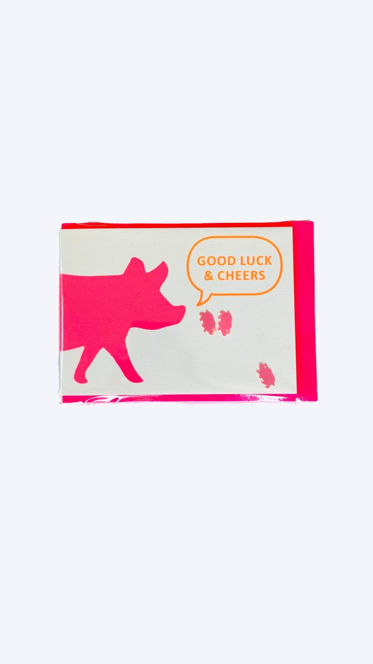 GOOD LUCK & CHEERS