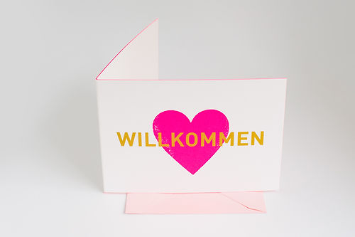 WILLKOMMEN PINK