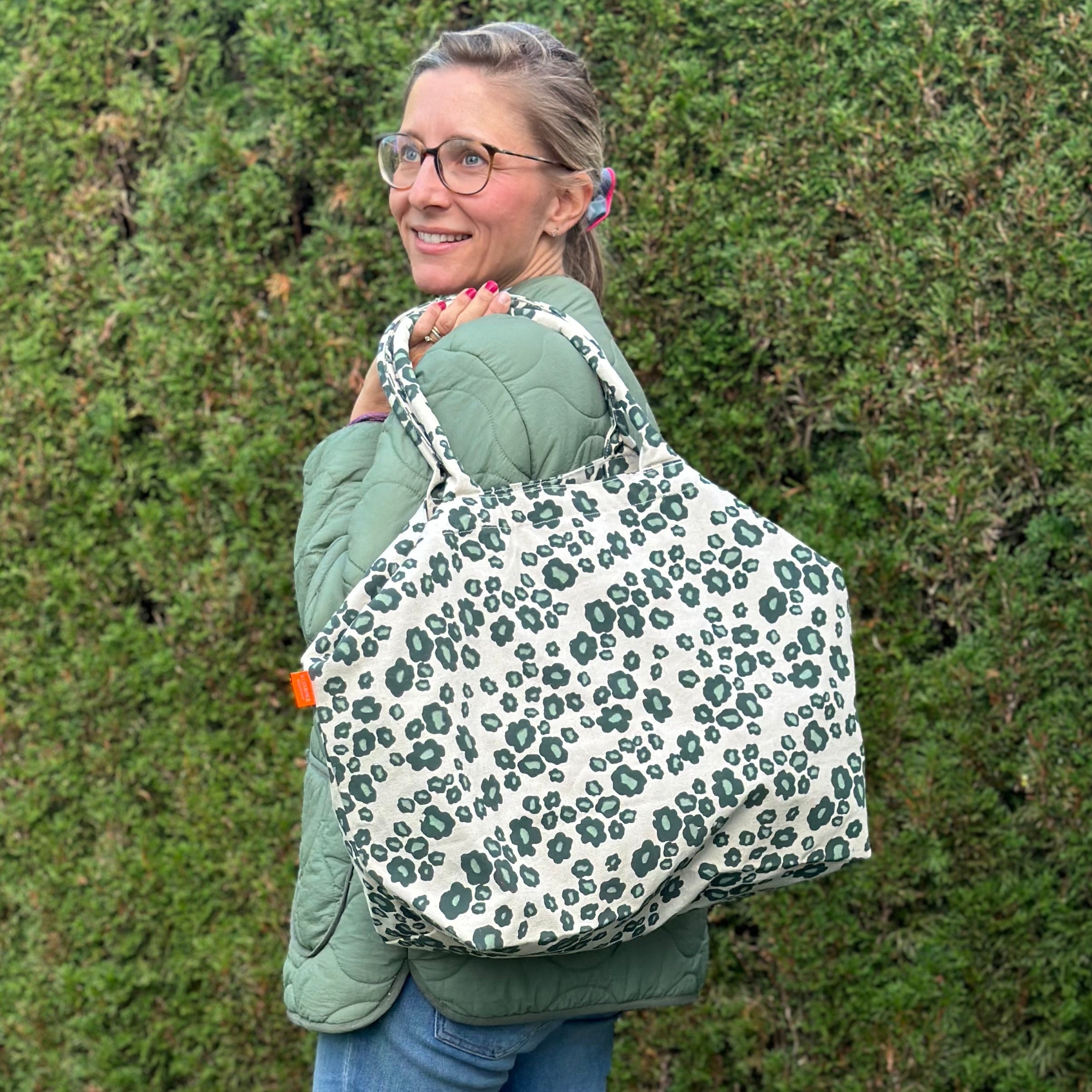 SHOPPING BAG LEO FLOWER