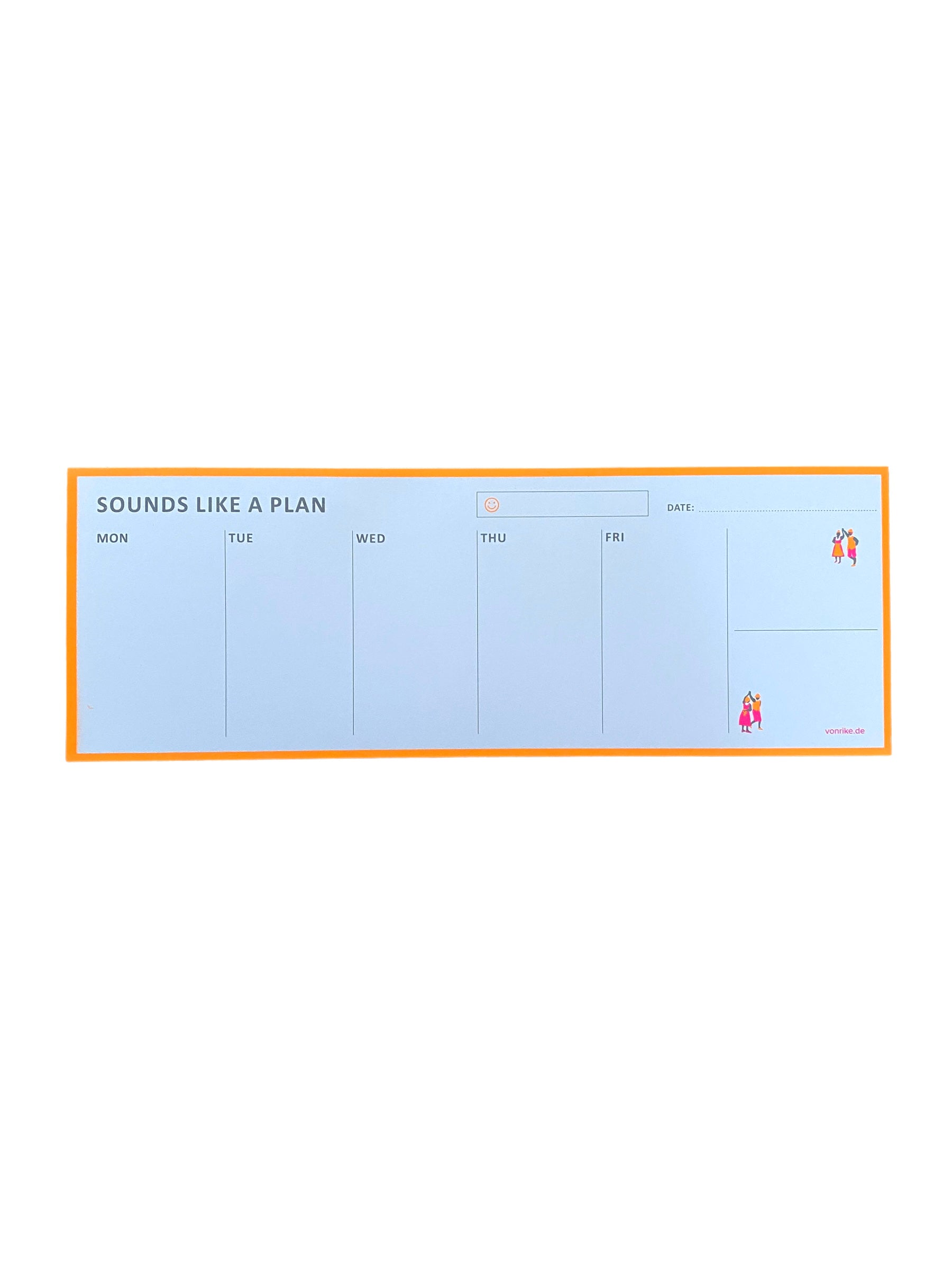 WOCHENPLANER "A PLAN"