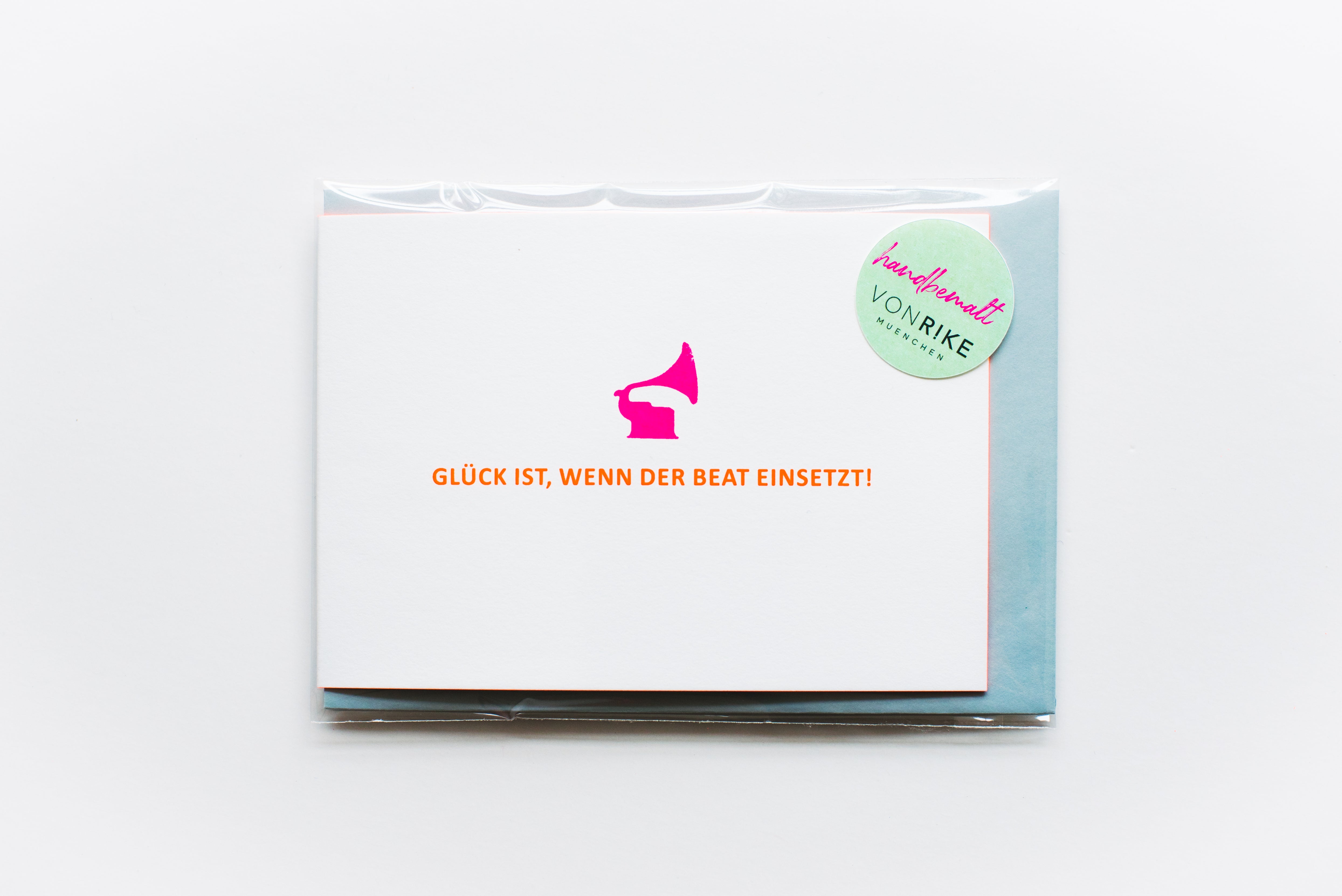 GLÜCK IST, WENN DER BEAT...