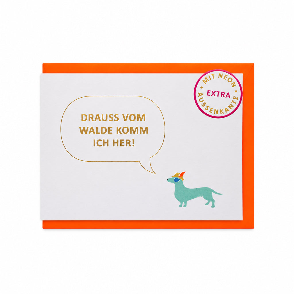 DRAUSS VOM WALDE...
