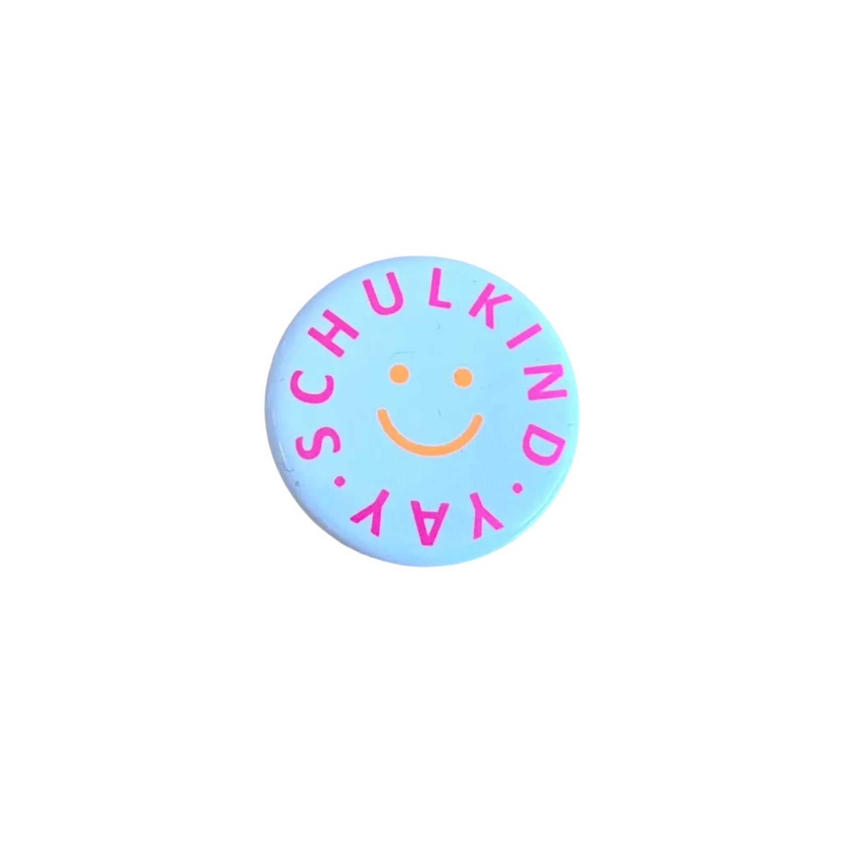Button Schulkind rosa
