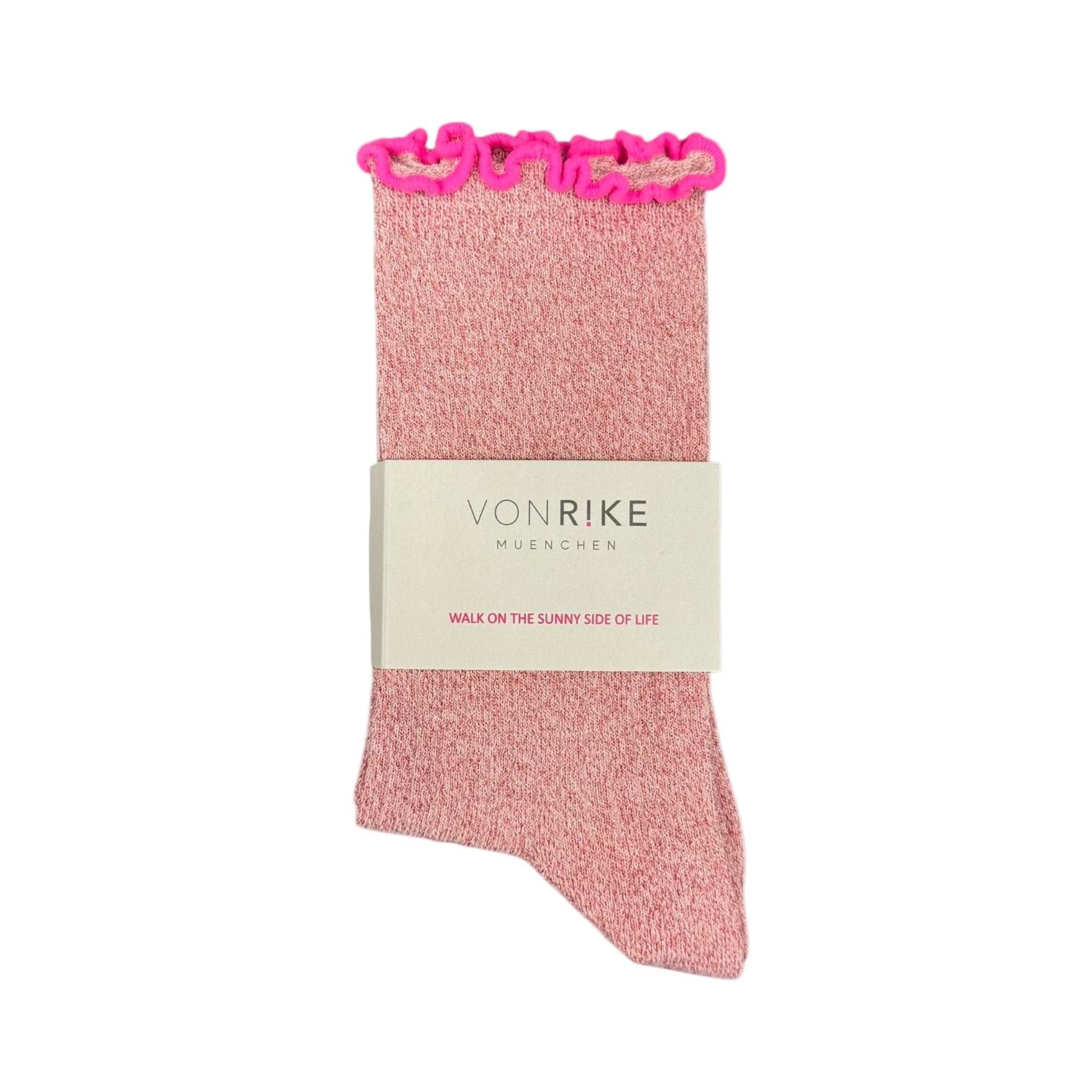 SOCKEN GLITZER RINGEL