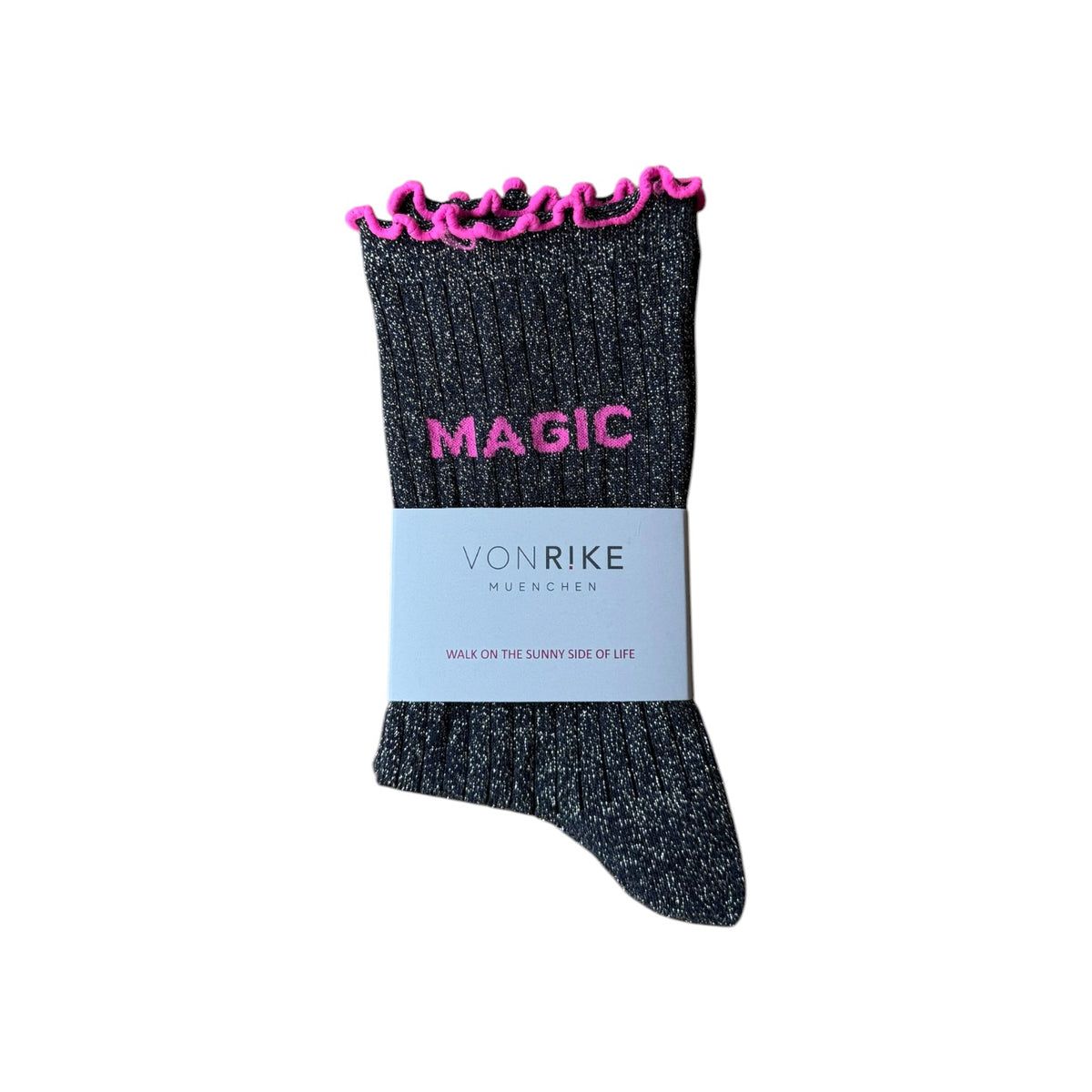Socken Glitzer Statement