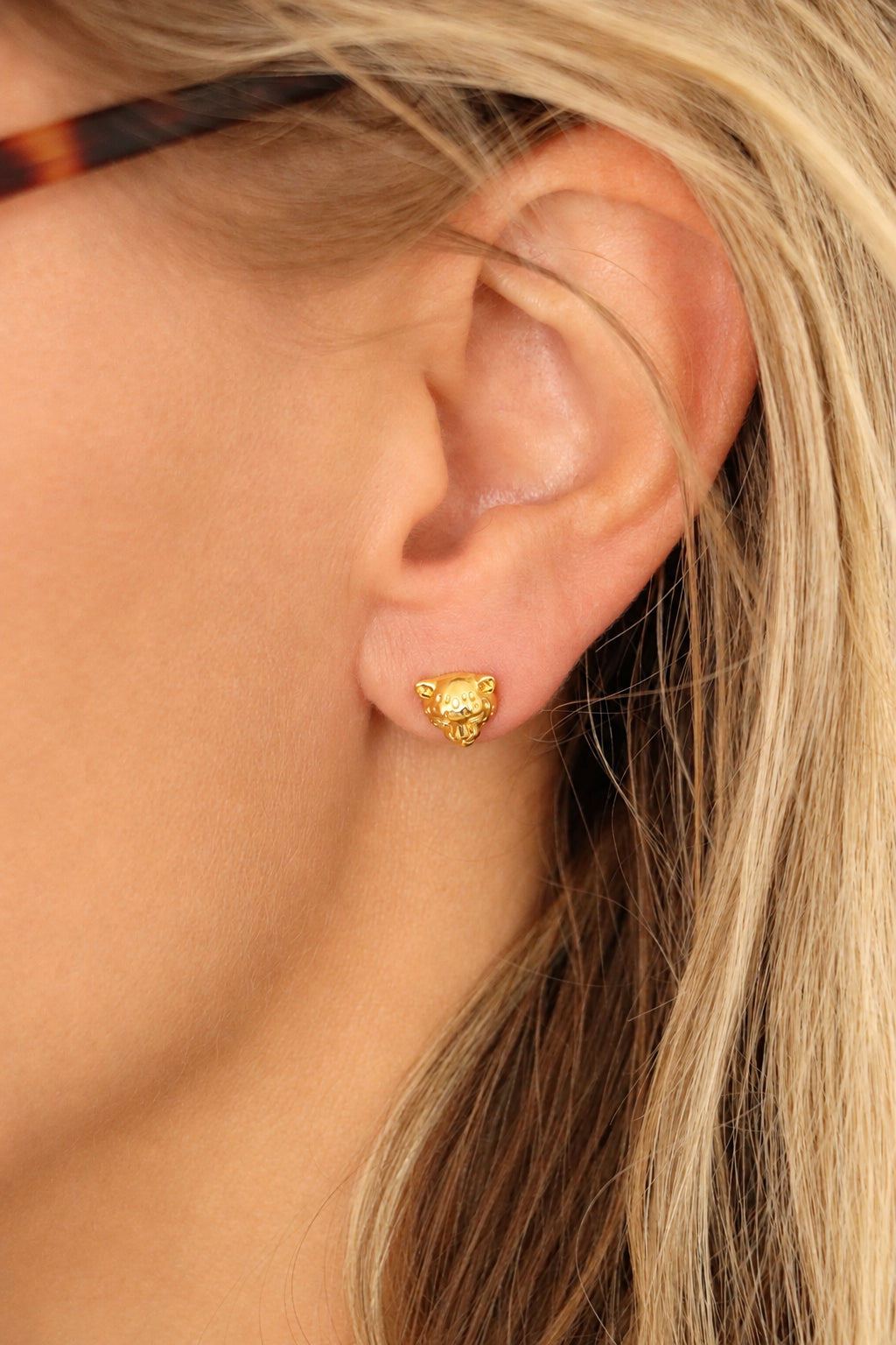 Ohrstecker Leopard
