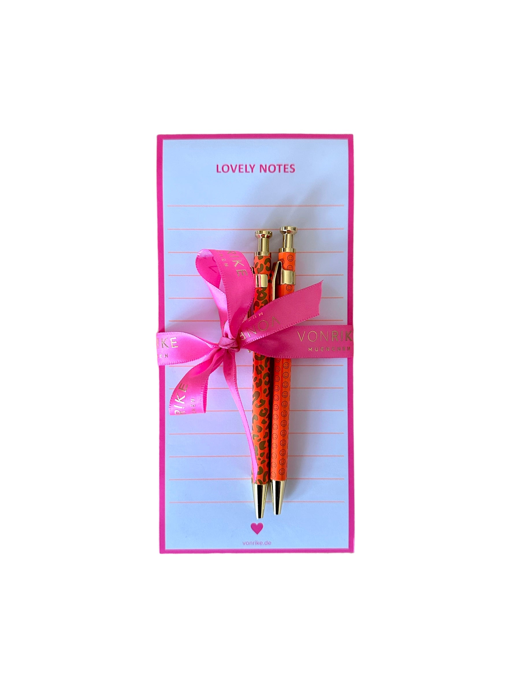 Set "Notizblock + 2 Kugelschreiber"