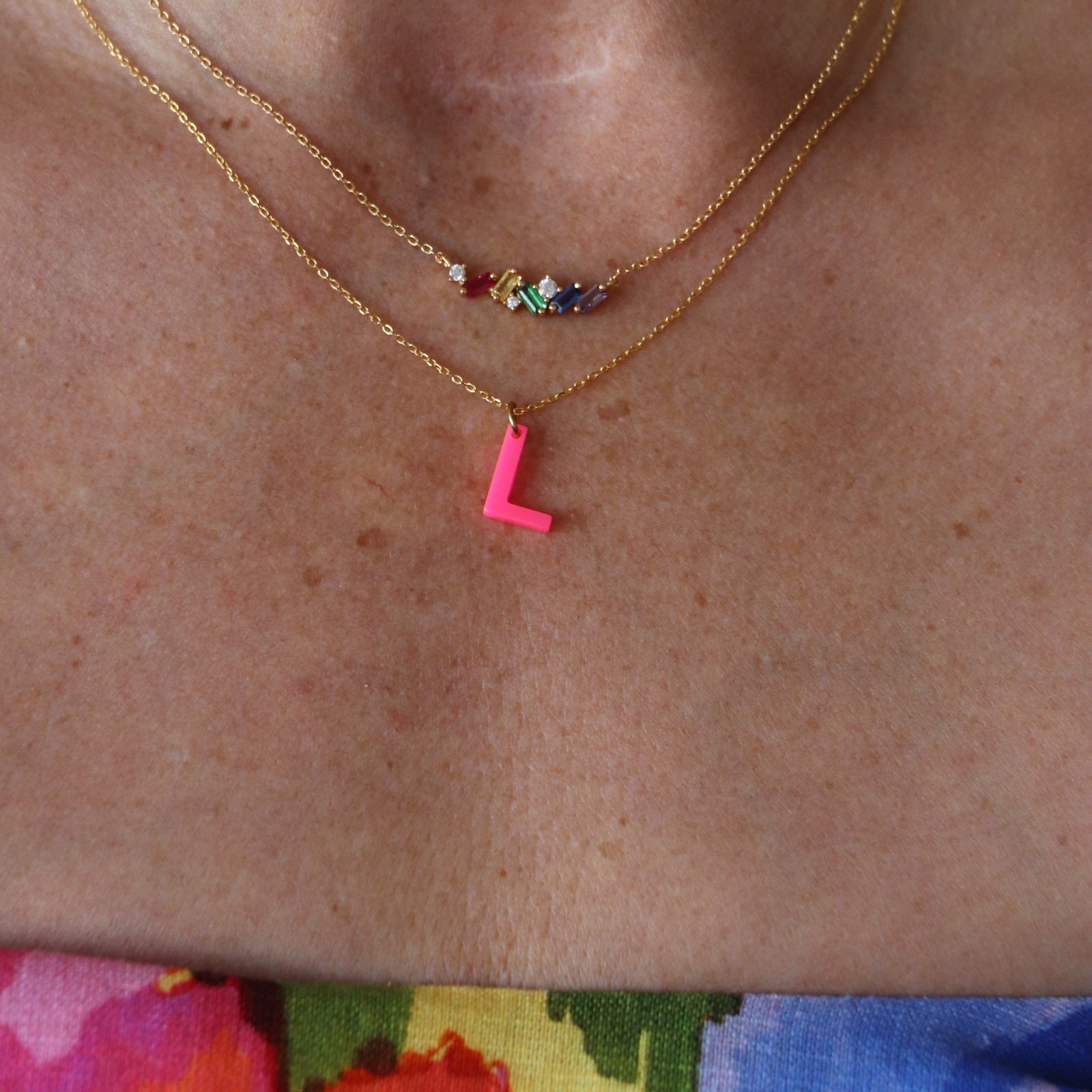 Personalisierte Kette "Letters"