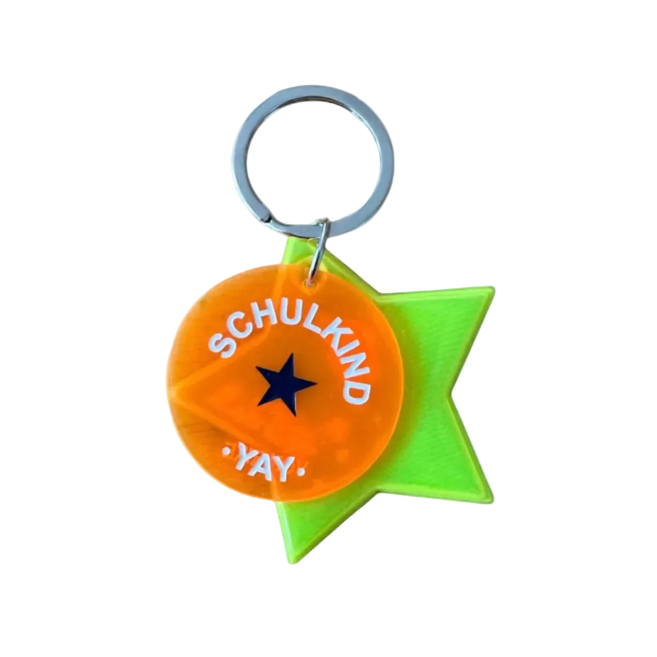 Schlüsselanhänger Schulkind – orange