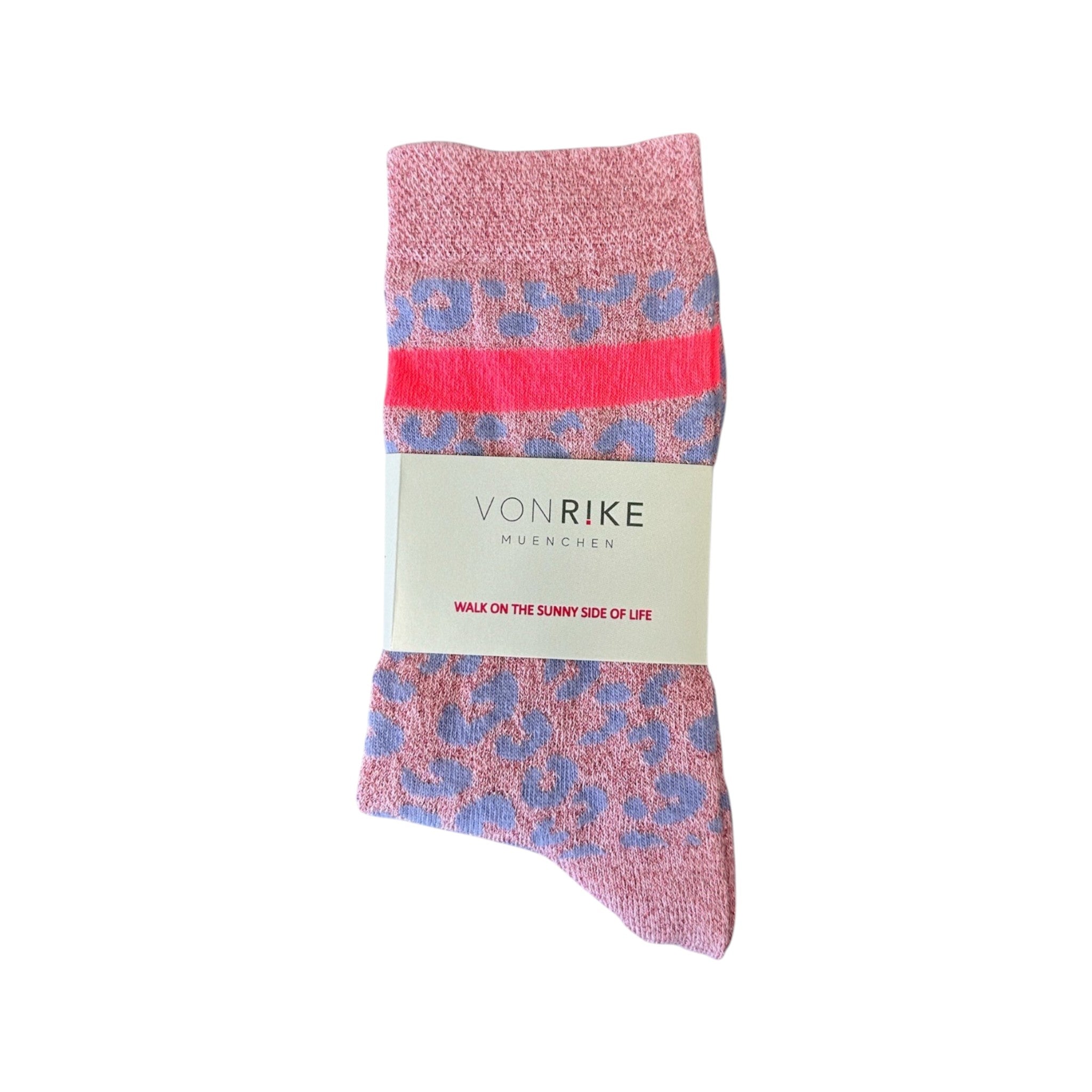 SOCKEN GLITZER LEOPARD