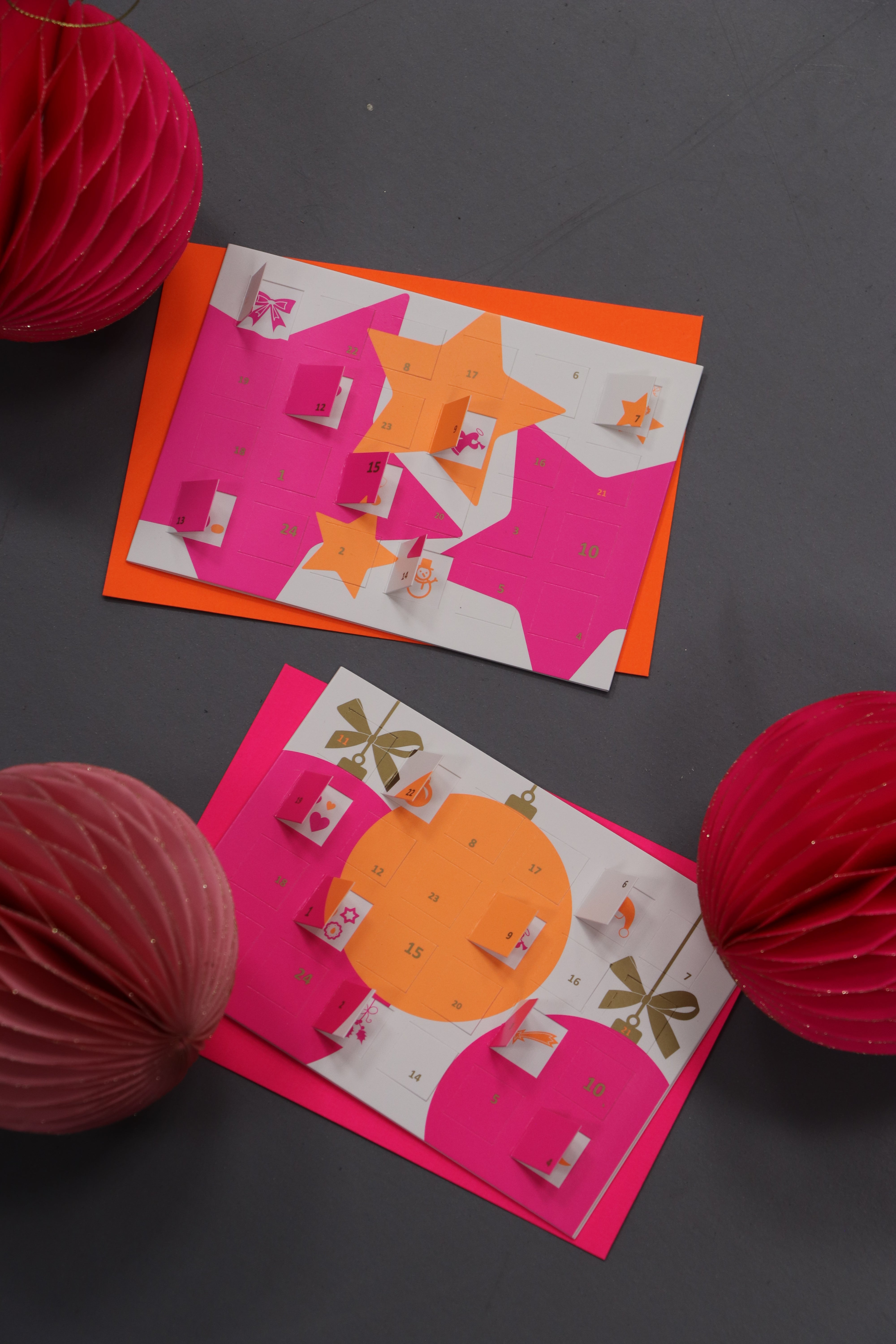 ADVENTSKALENDER-GRUSSKARTE