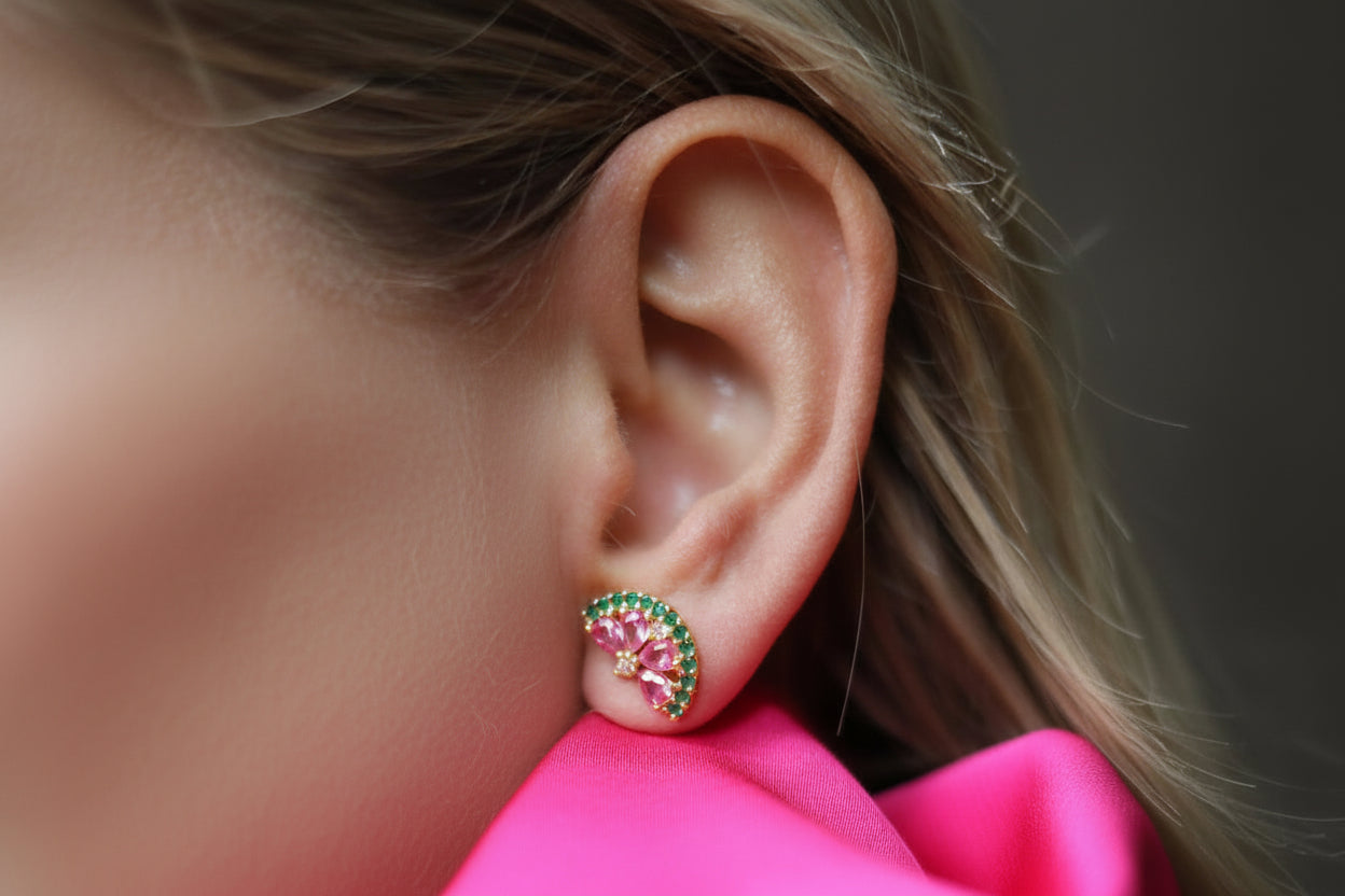 Ohrstecker WASSERMELONE