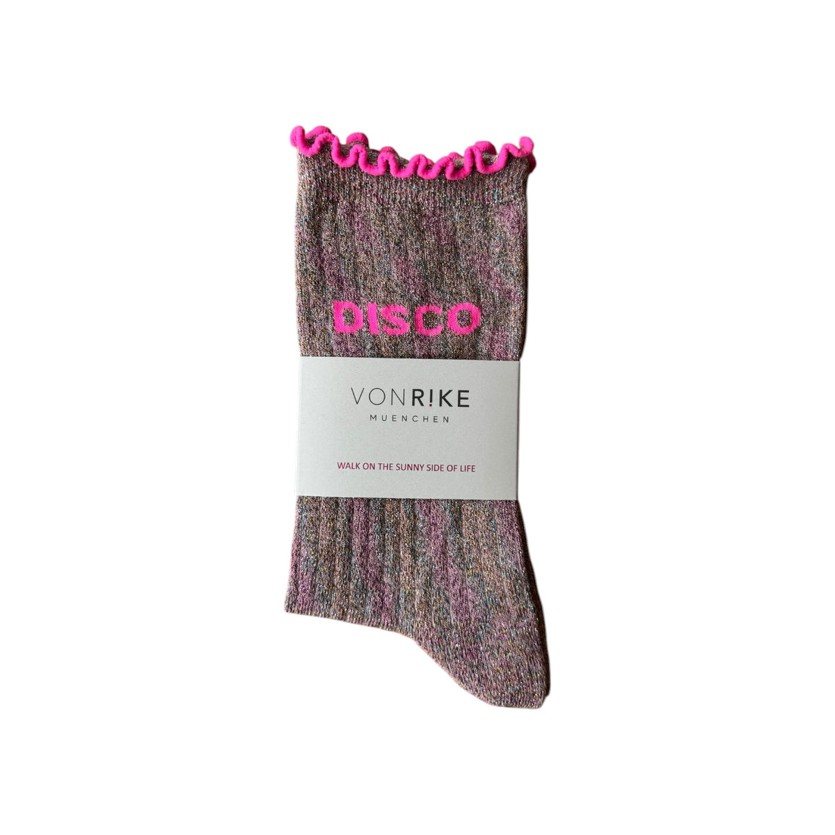 Socken Glitzer Statement