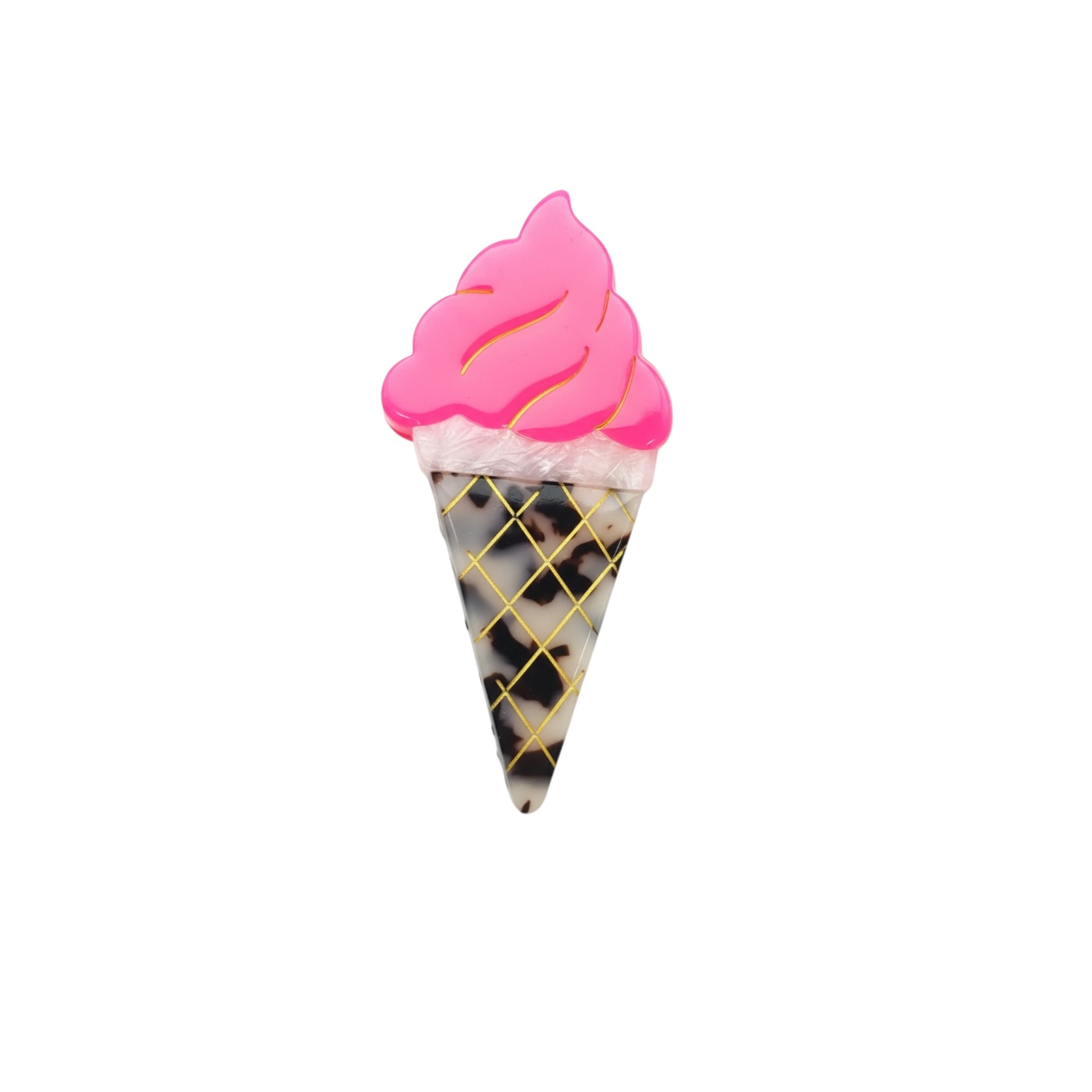 Haarklammer Icecream