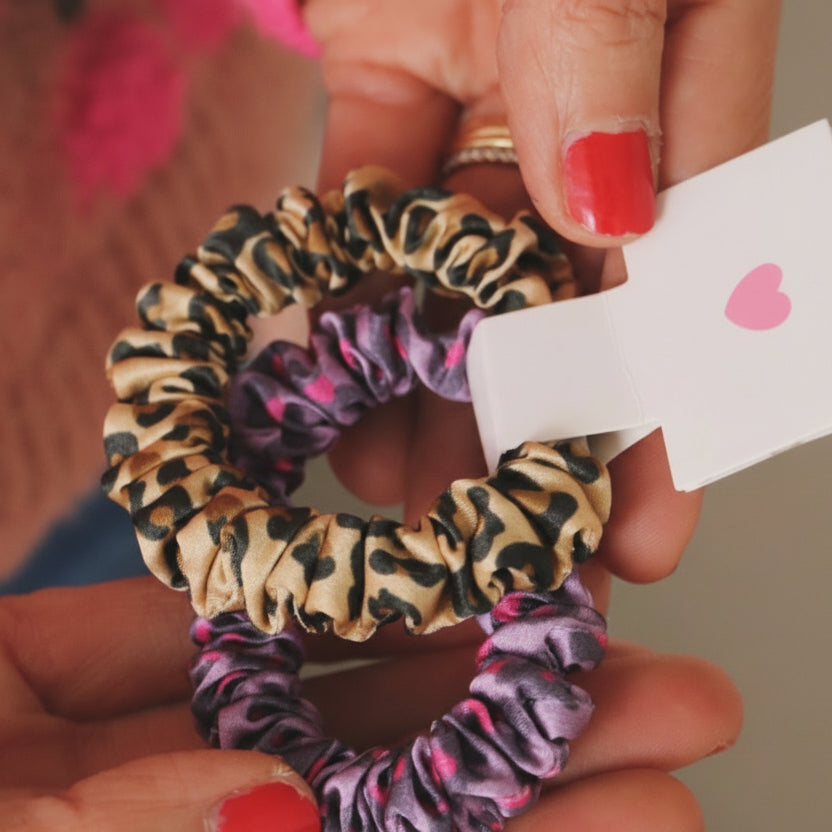 Scrunchi Seide 2er Set