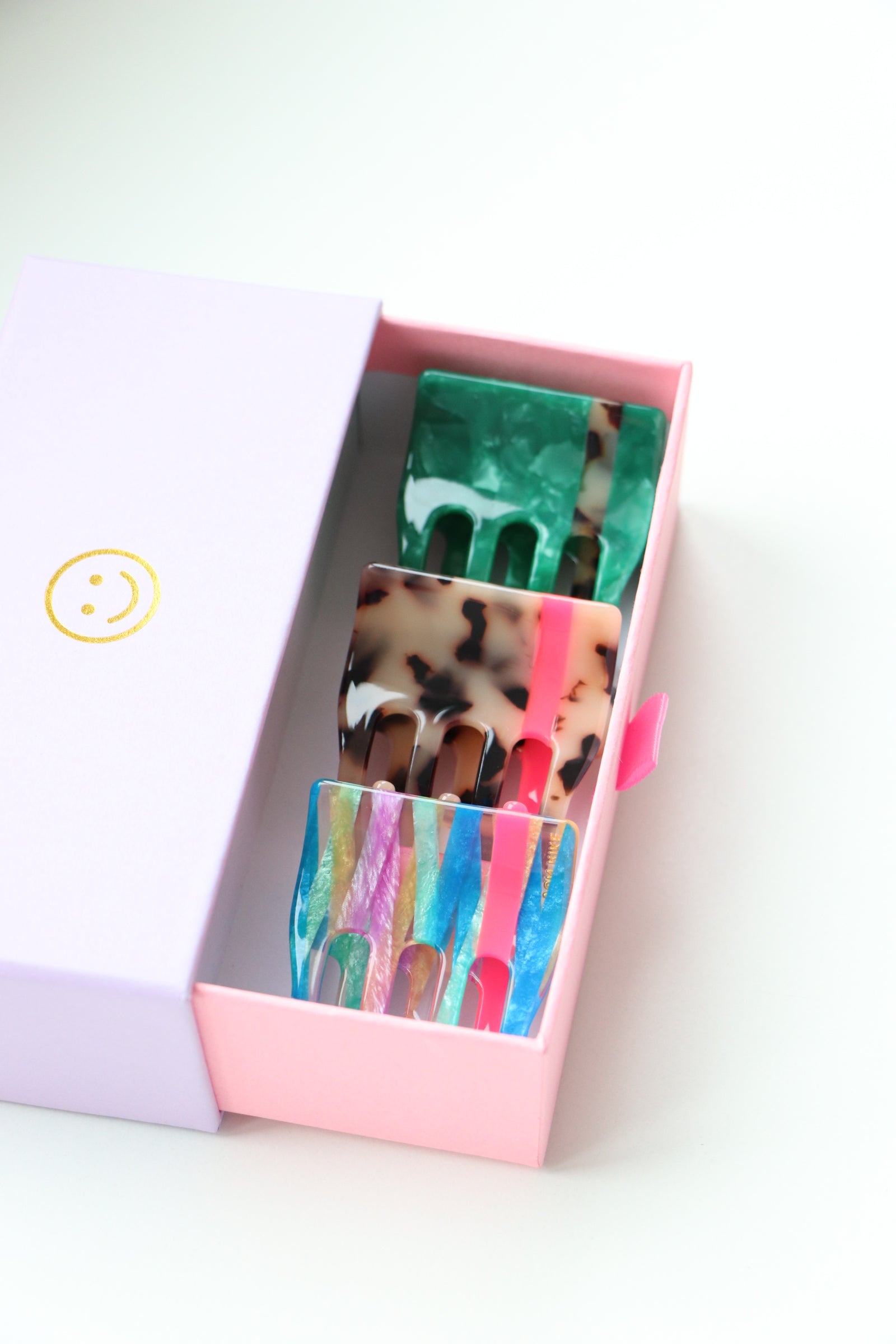 Haarklammern 3er Set in Geschenkebox