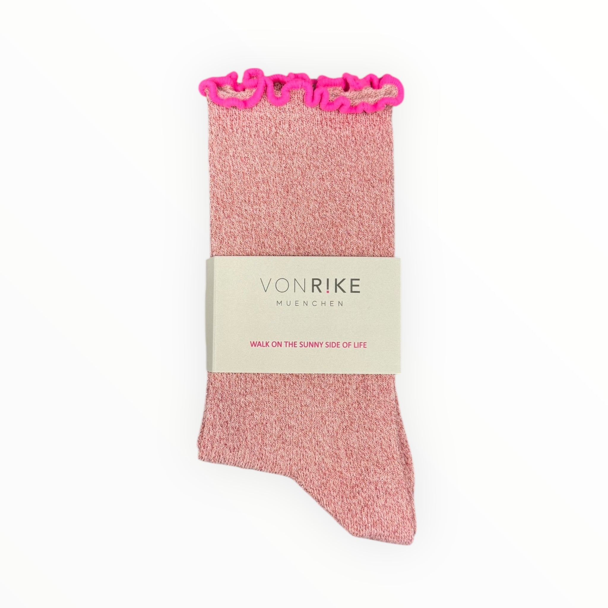 SOCKEN GLITZER RINGEL