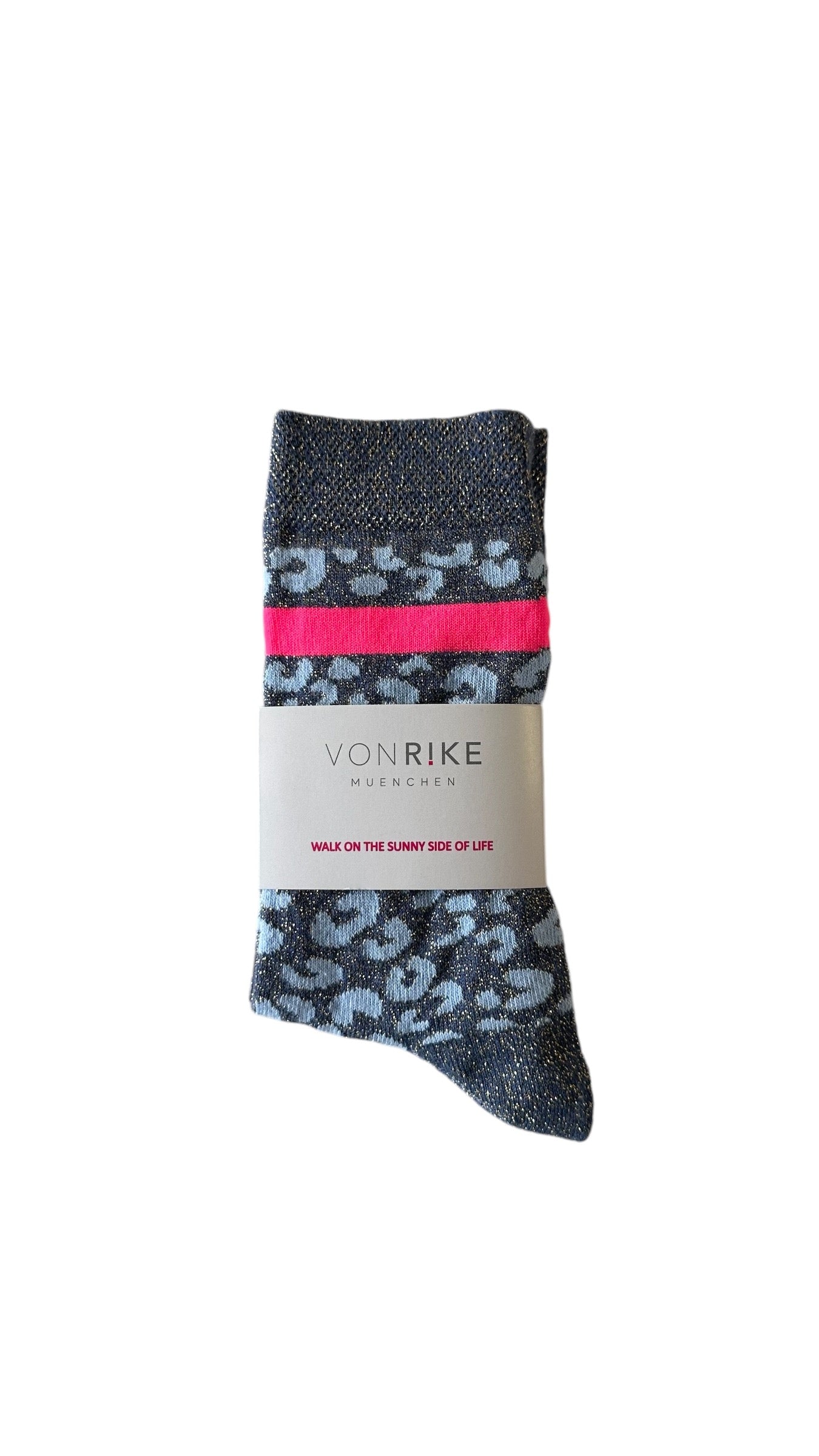 SOCKEN GLITZER LEOPARD