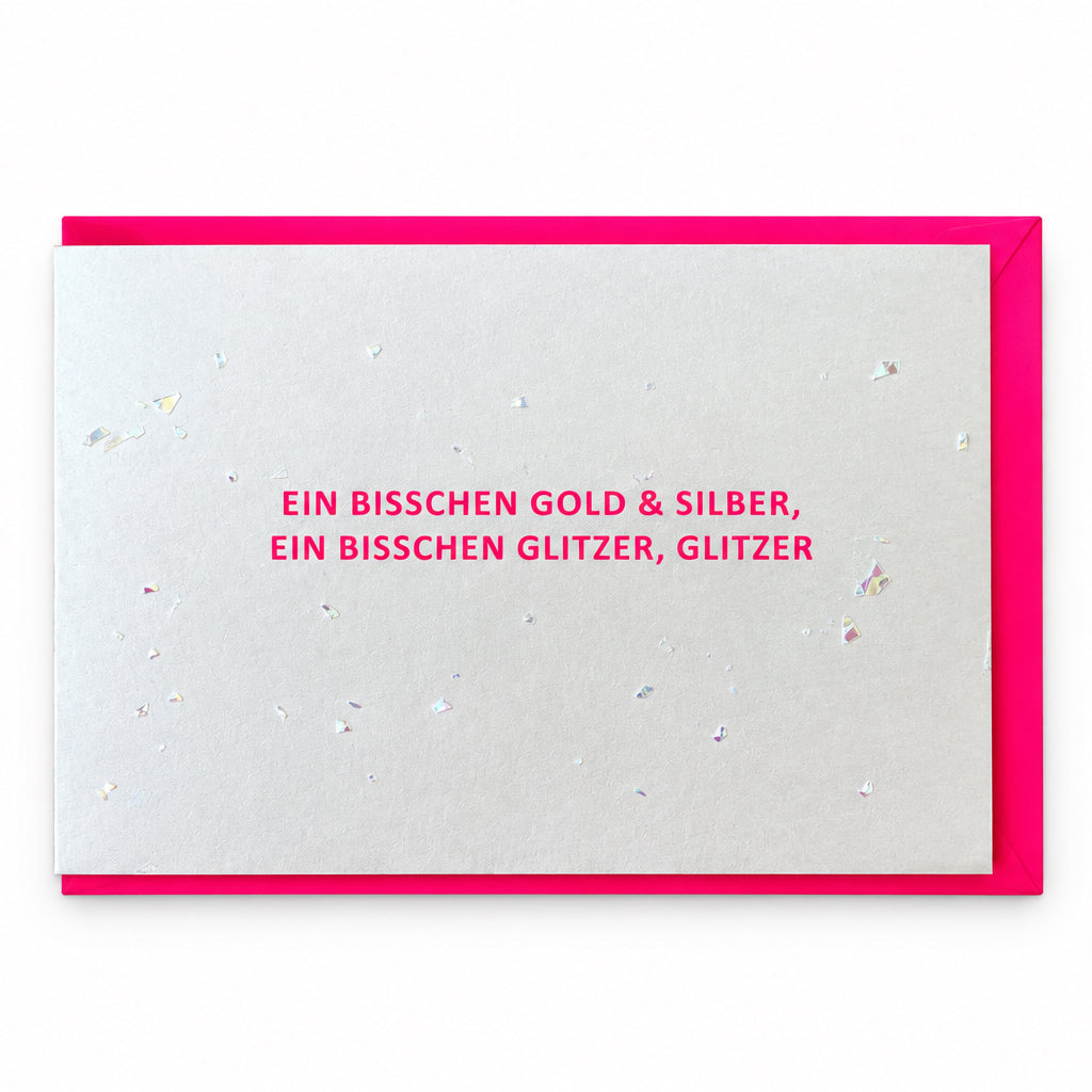 EIN BISSCHEN GOLD UND SILBER...