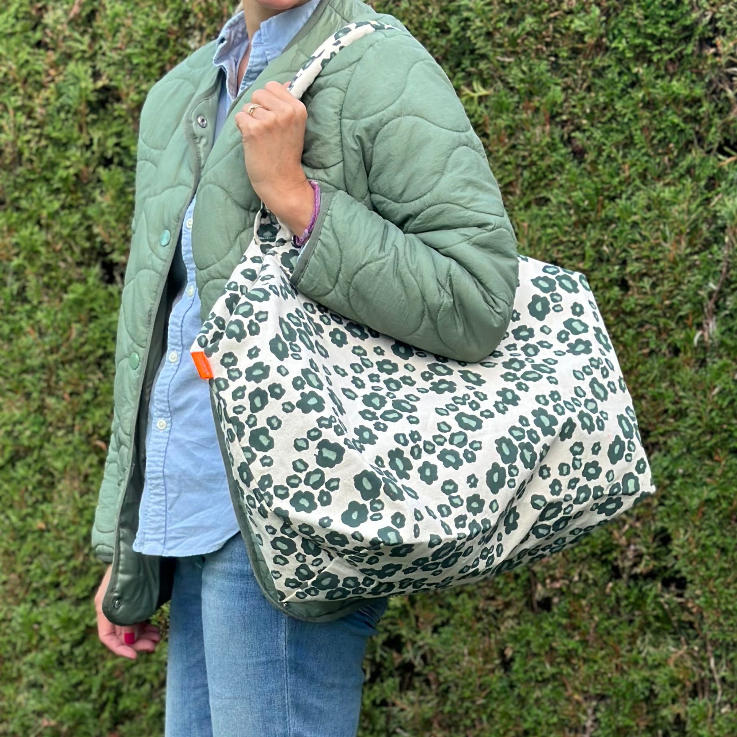 SHOPPING BAG LEO FLOWER